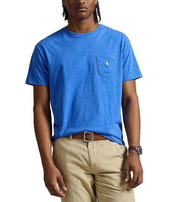 Polo Ralph Lauren Classic Fit Jersey Short Sleeve Pocket T-Shirt Product Image