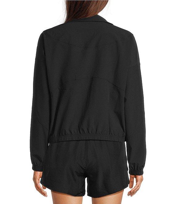 Under Armour Rival Stand Collar Long Sleeve Water Resistant Jacket Product Image