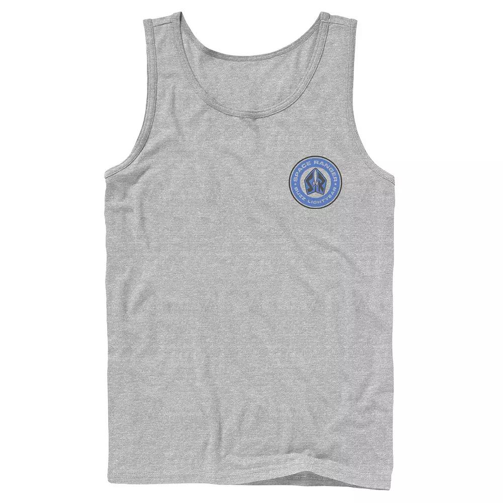 Men's Disney / Pixar Toy Story Buzz Lightyear Space Ranger Badge Tank Top,  Product Image