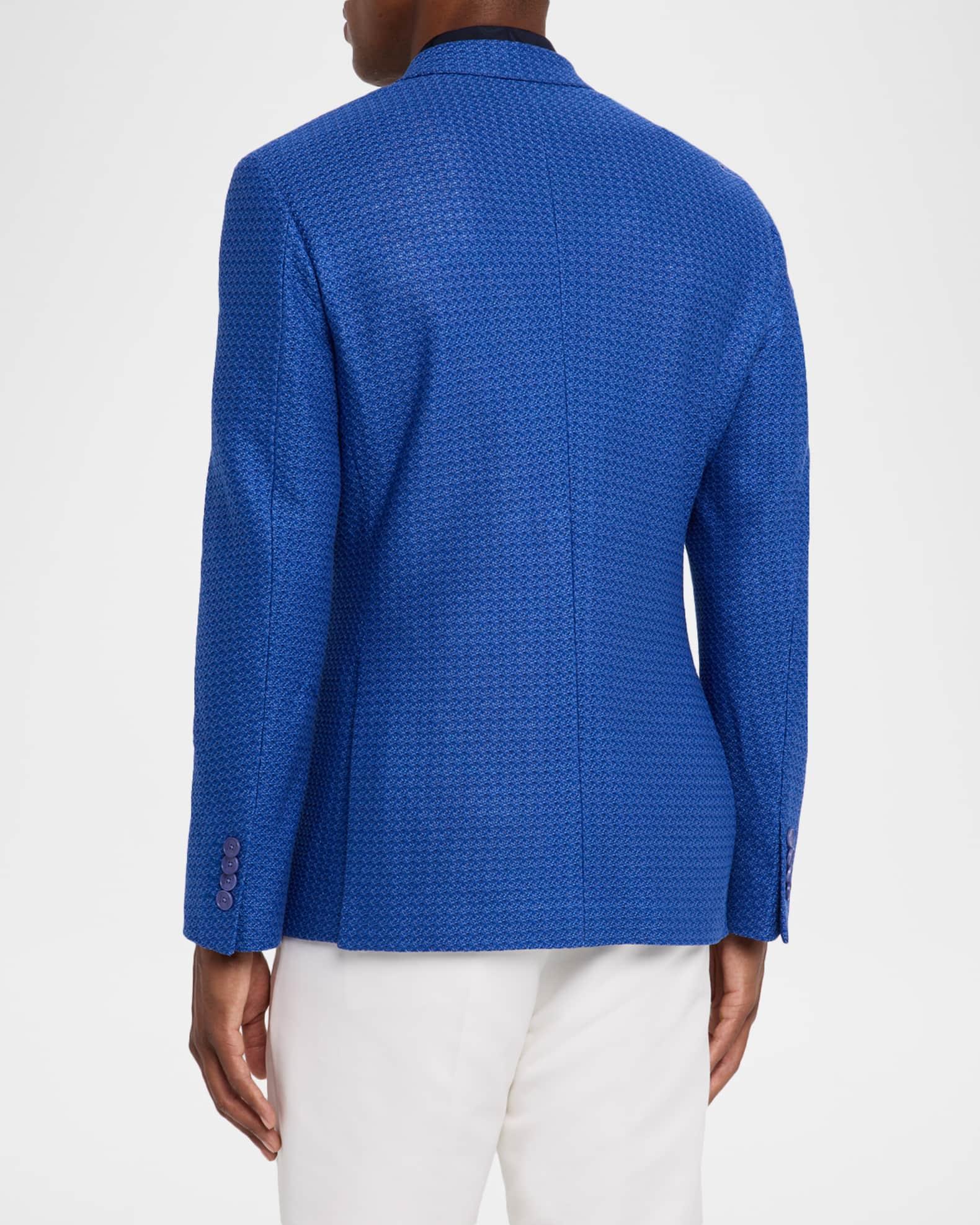 Men's Cotton Jacquard Two-Button Sport Coat Product Image