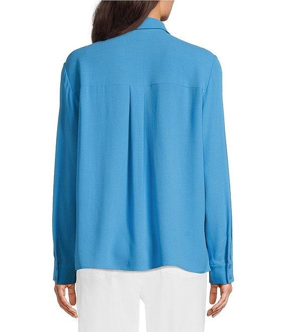 Eileen Fisher Organic Linen High Waist Tapered Ankle Pants Product Image