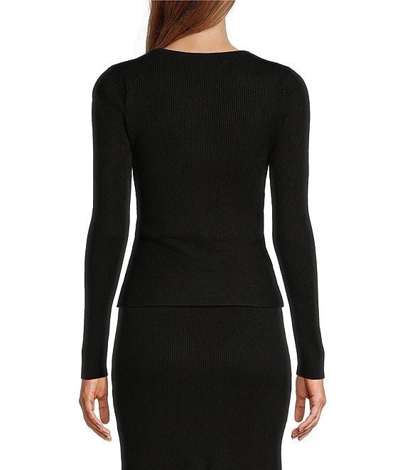 Antonio Melani Brianna Ribbed Knit Coordinating Sweater Product Image