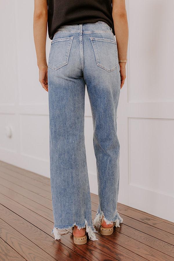 The Alice High Waist Straight Leg Jean Product Image