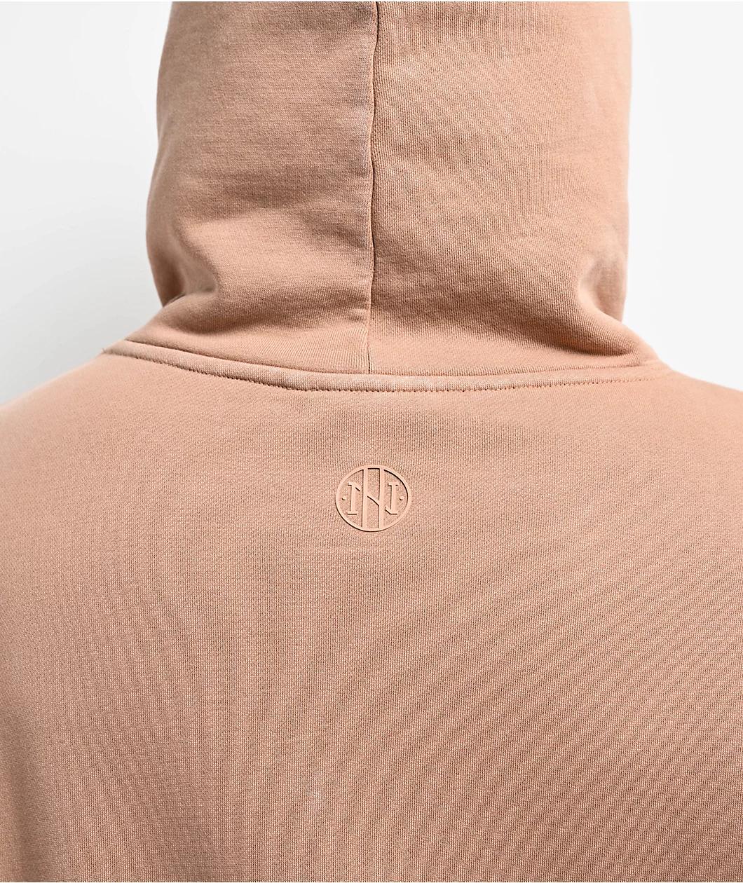 Ninth Hall Fundamentals Logo Chanterelle Oversized Hoodie Product Image