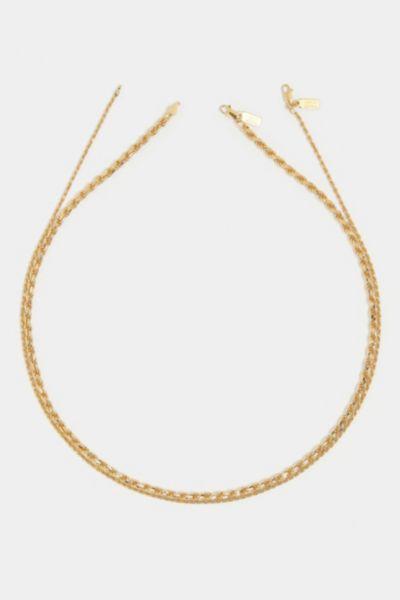 Deux Lions Jewelry Eternal Stack Chains Necklace Mens at Urban Outfitters Product Image