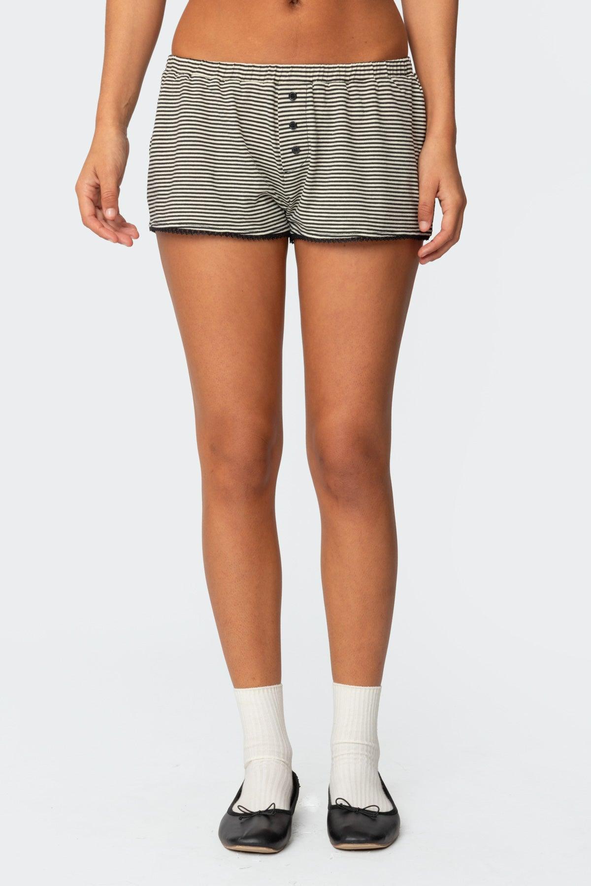 Suzy Striped Long Sleeve T Shirt Product Image