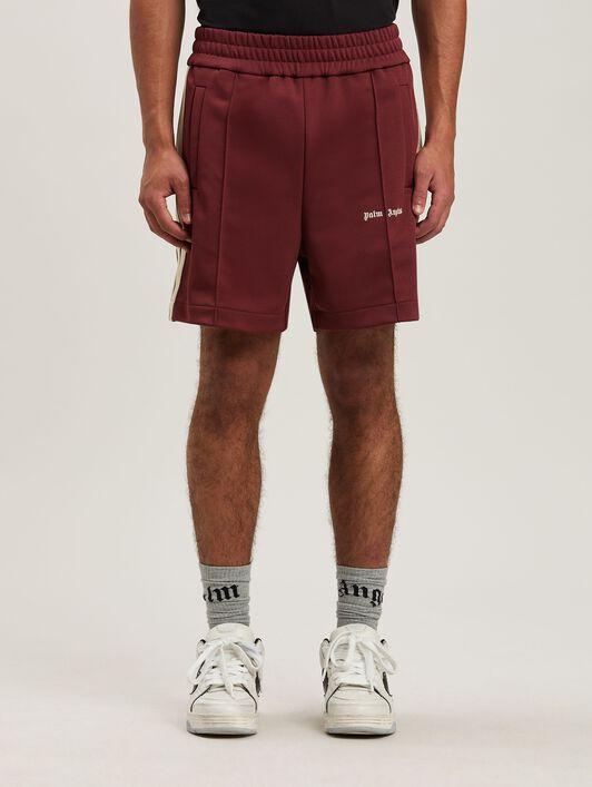 CLASSIC LOGO TRACK SHORTS BURGUNDY - OFF Product Image