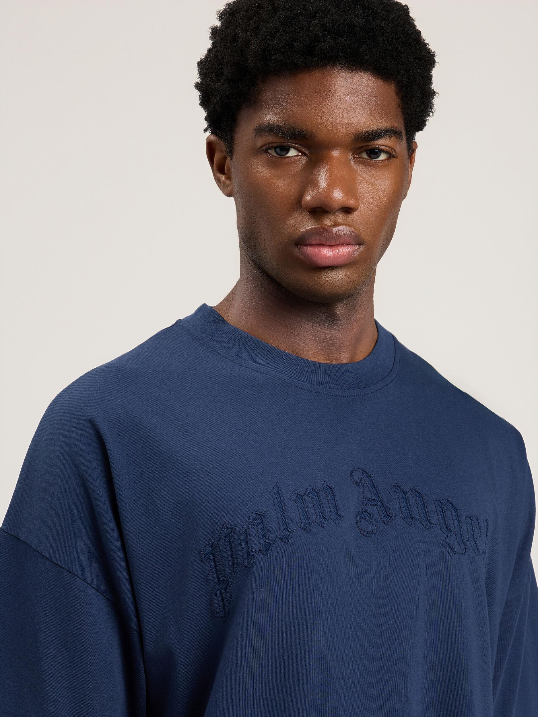 Curved Logo Loose Double T-Shirt Product Image