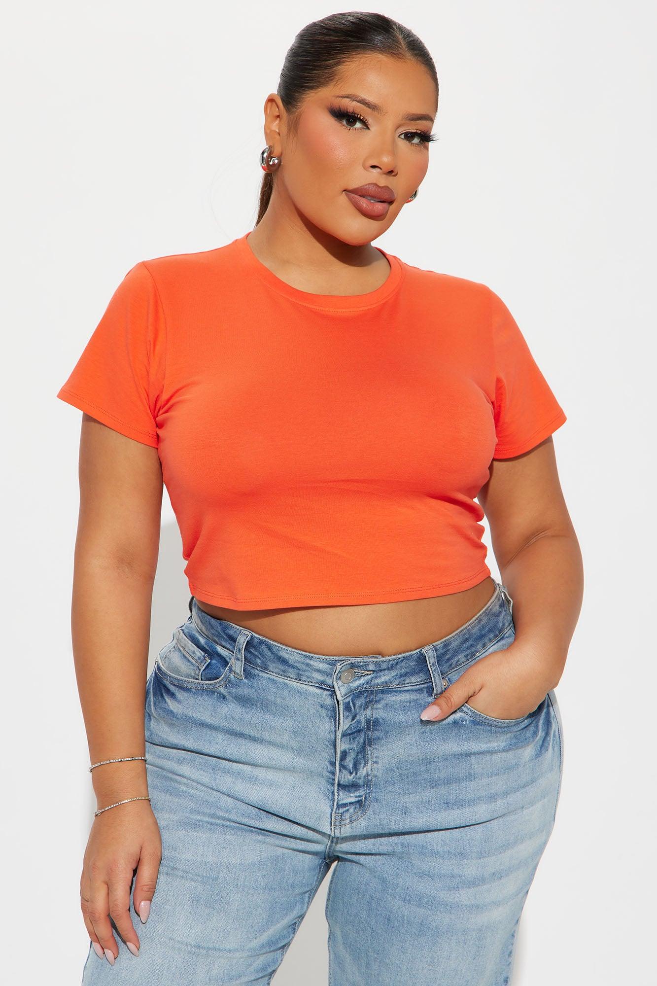 Robin Crop Top - Orange Product Image