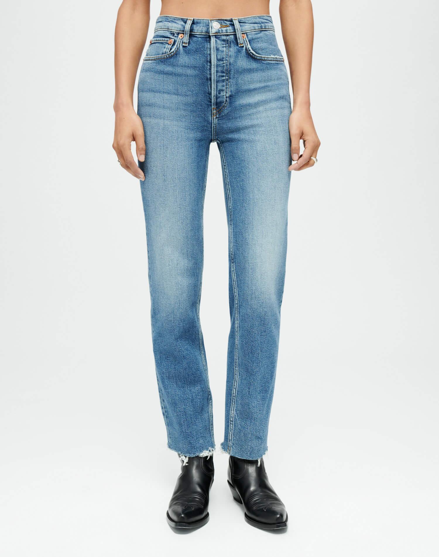 Comfort Stretch High Rise Stove Pipe - Mid 70s Female Product Image