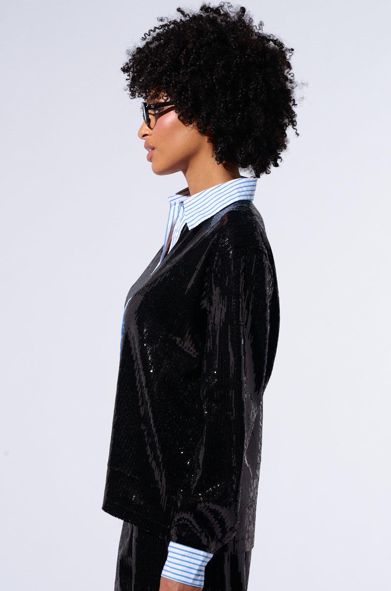 TRUE STORY SEQUIN PANT Product Image