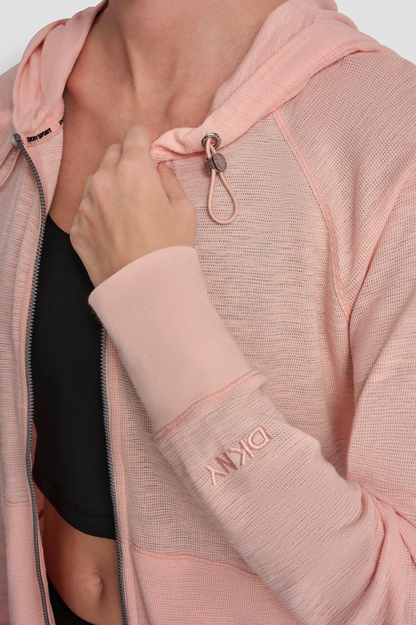 MINI WAFFLE FULL-ZIP HOODIE Product Image
