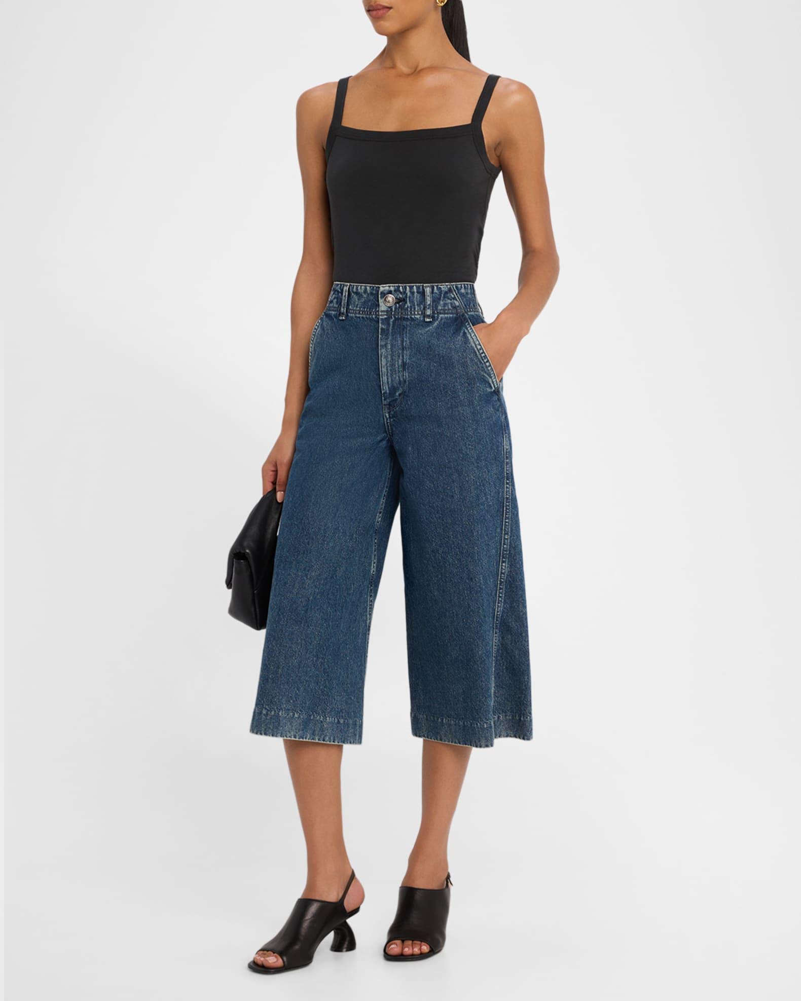 The Slub Square-Neck Tank Top  Product Image