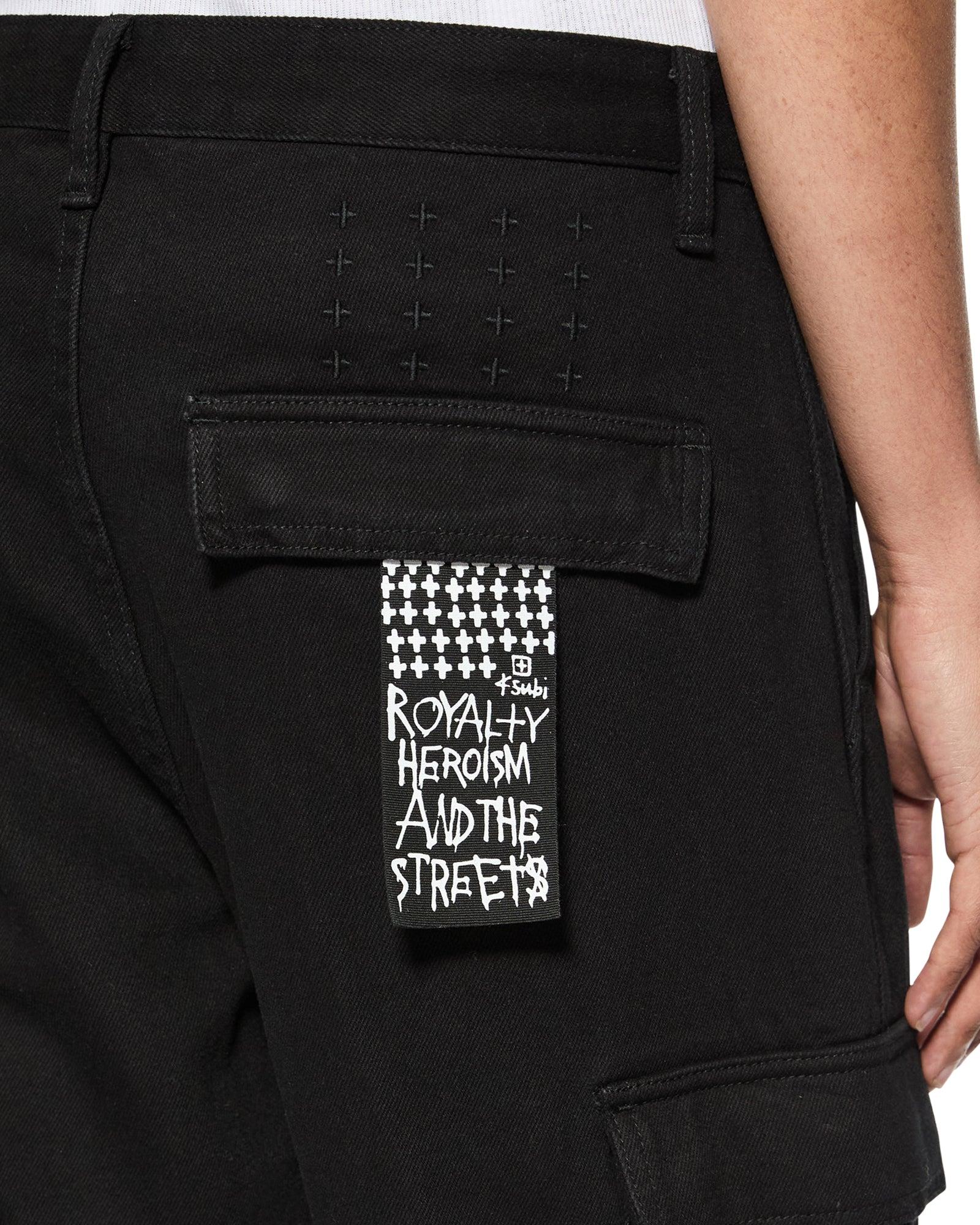 SOTT FUGITIVE CARGO PANT JET BLACK Male Product Image