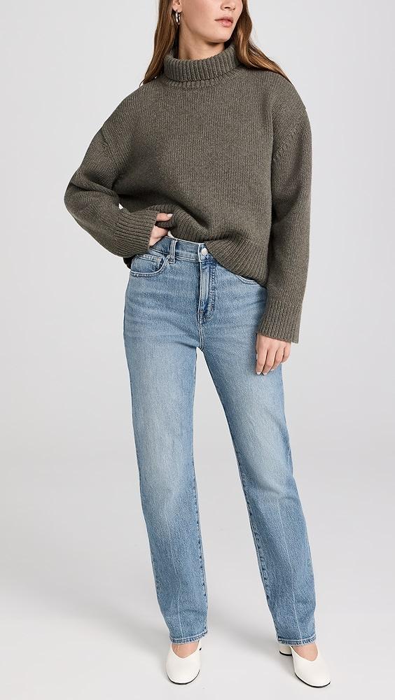Madewell The '90s Straight Jeans in Rondell Wash: Crease Edition | Shopbop Product Image