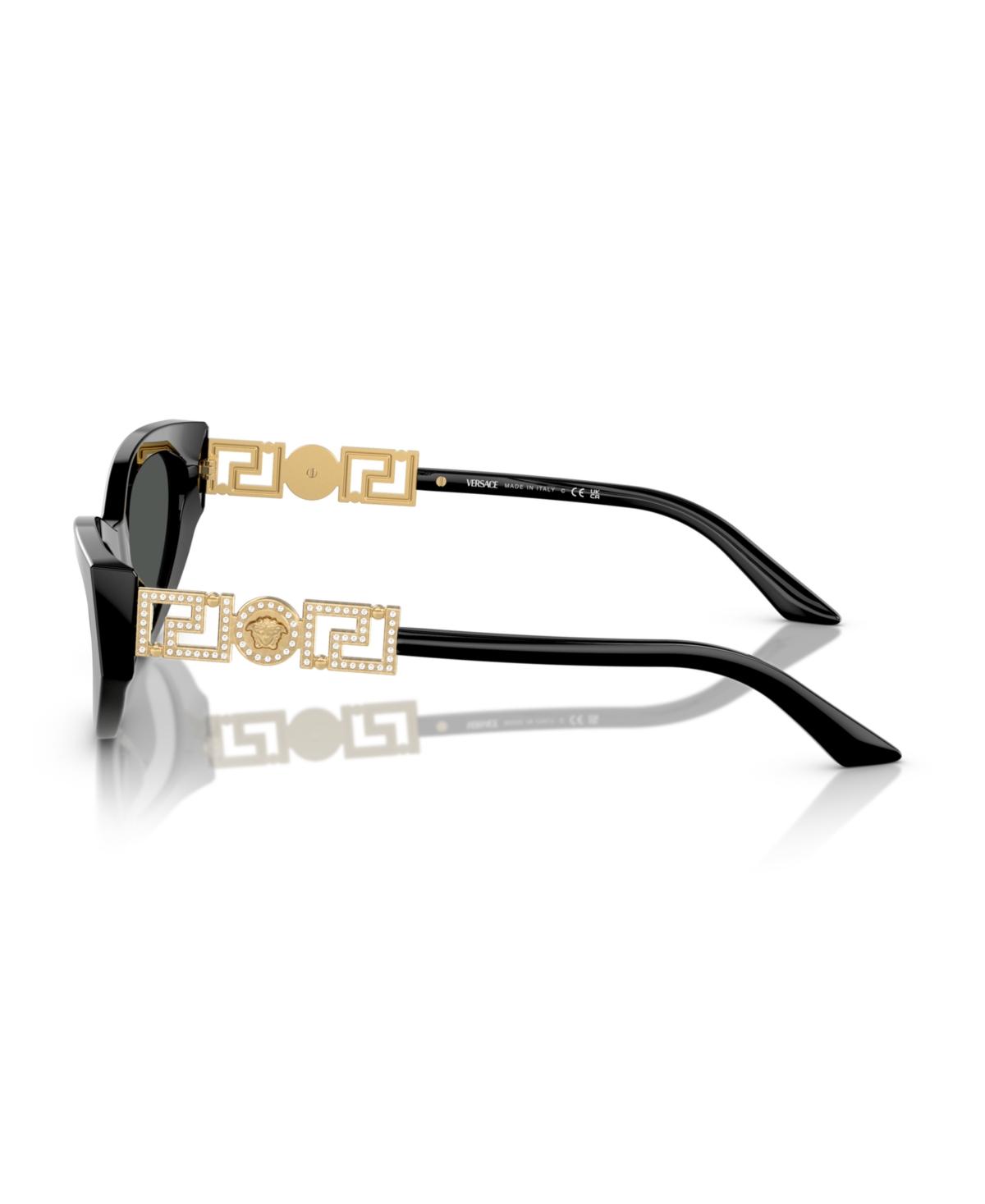 VERSACE Womens Black Ve4454 Logo-embellished Acetate Sunglasses Product Image
