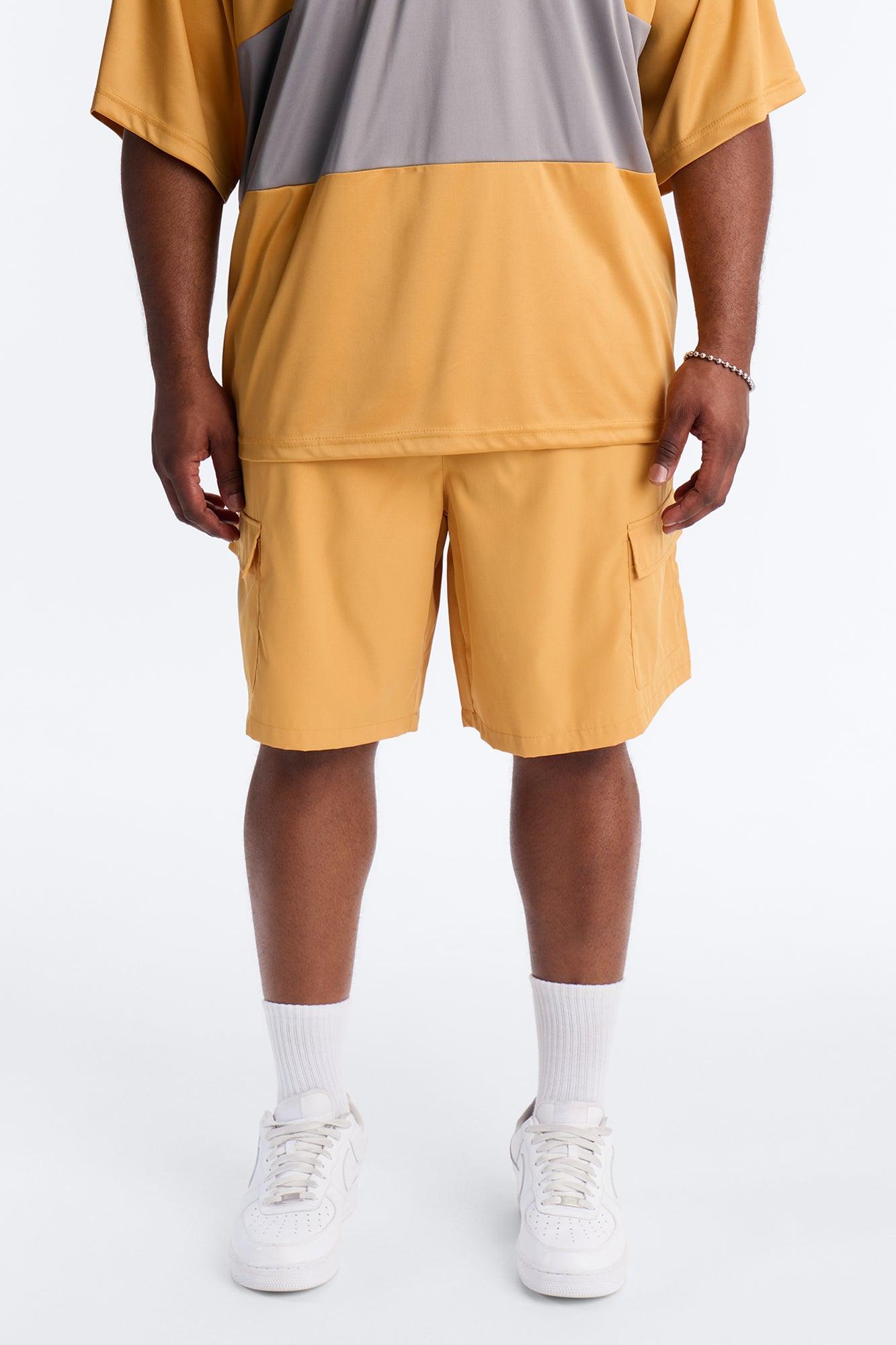 Dune Buggie Board Short 9″ - Yellow Male Product Image
