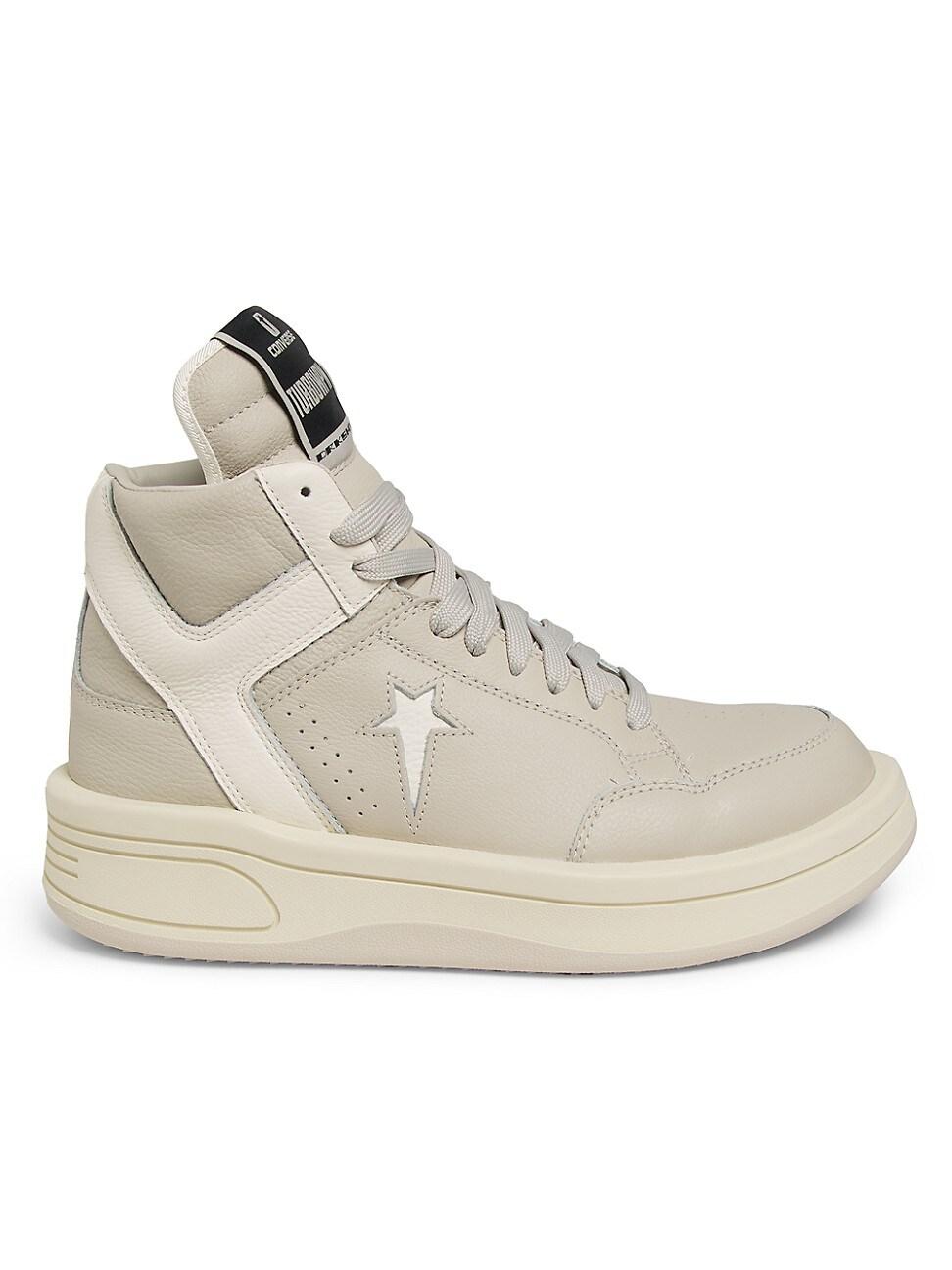 Mens Converse x DRKSHDW TURBOWPN Leather Sneakers Product Image