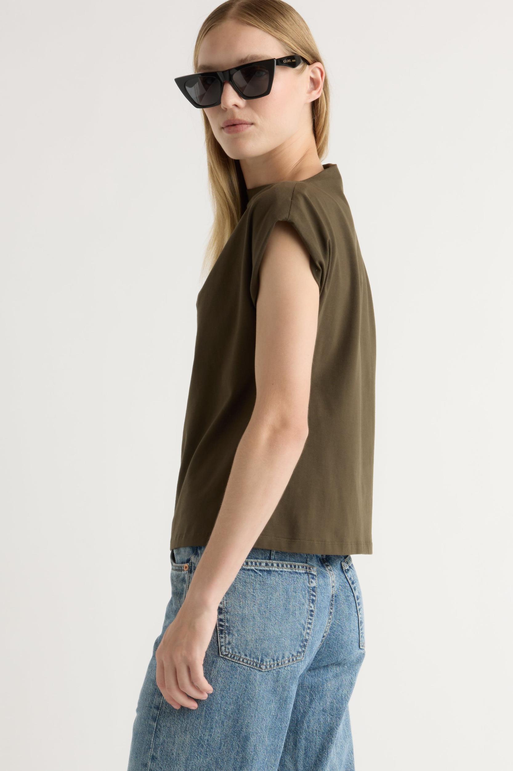 Kenny Asymmetric-Neck Tee Product Image