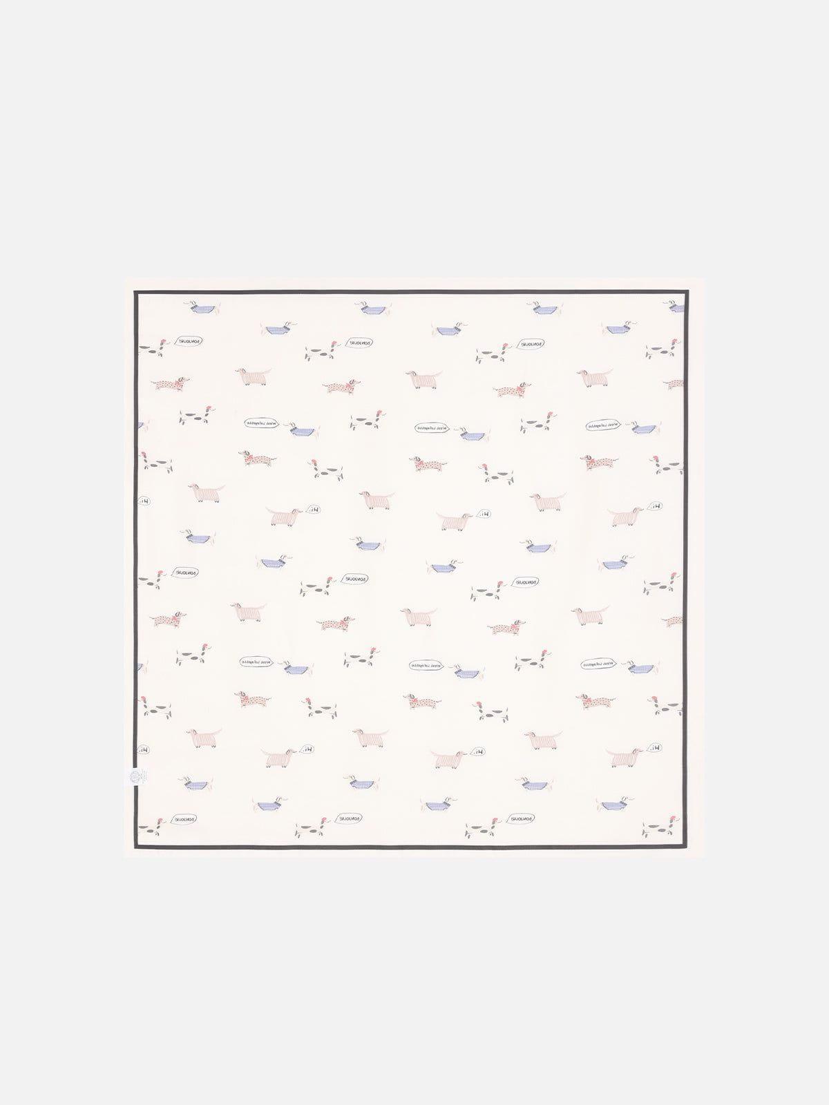 Animal Print Square Scarf Product Image