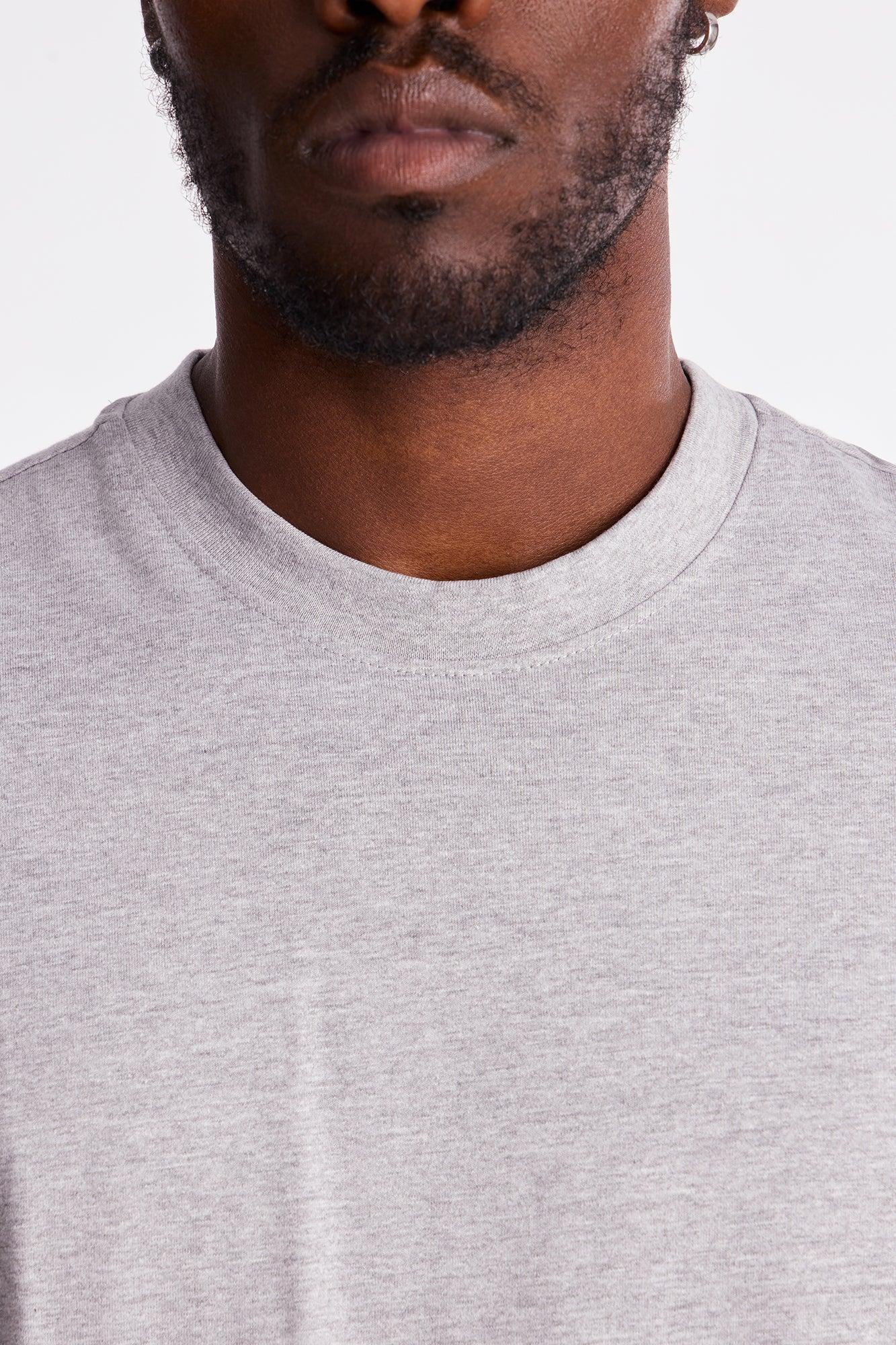 Classic Lightweight Tee - HeatherGrey Product Image