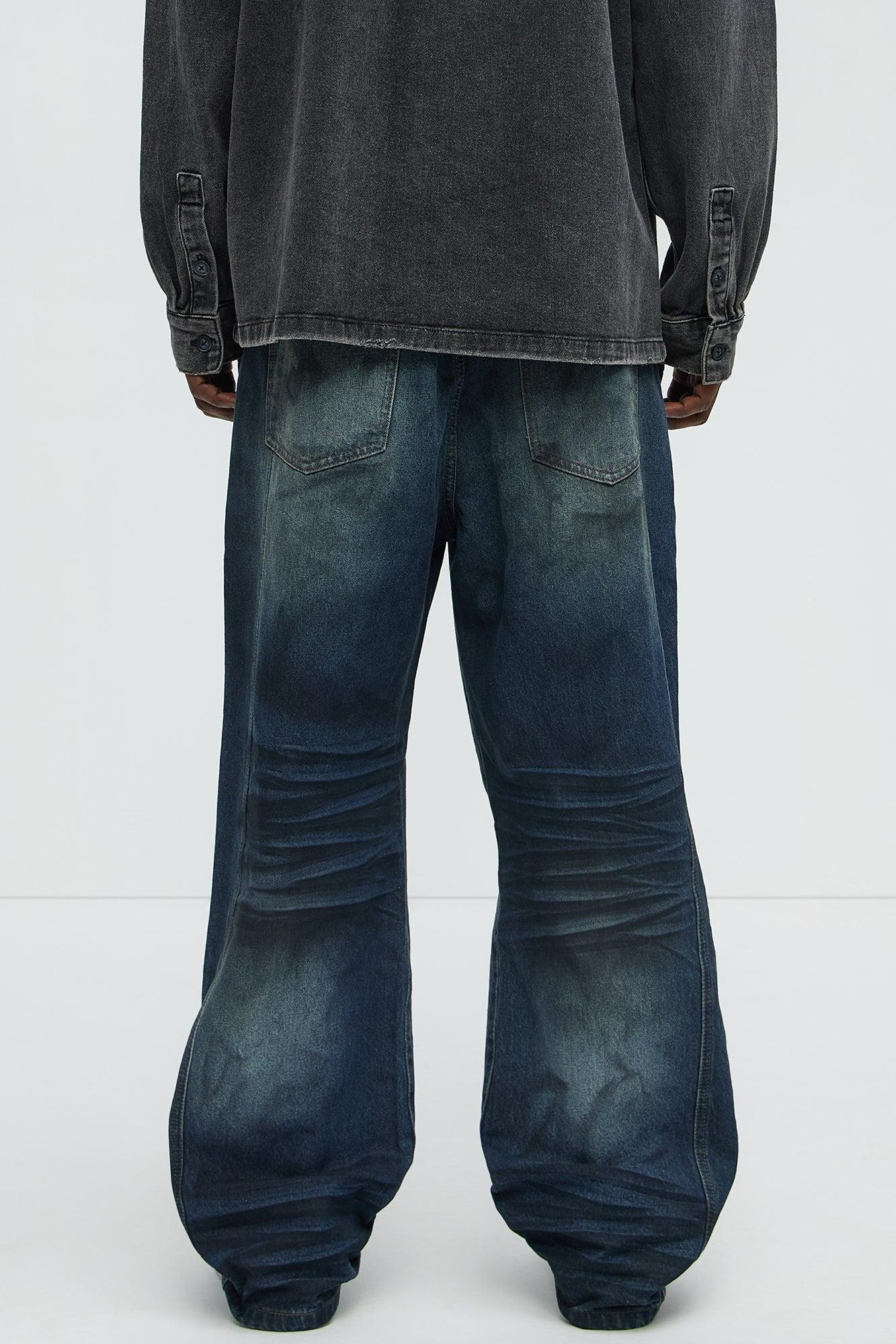 About My Baggy Jeans - Dark Wash Male Product Image