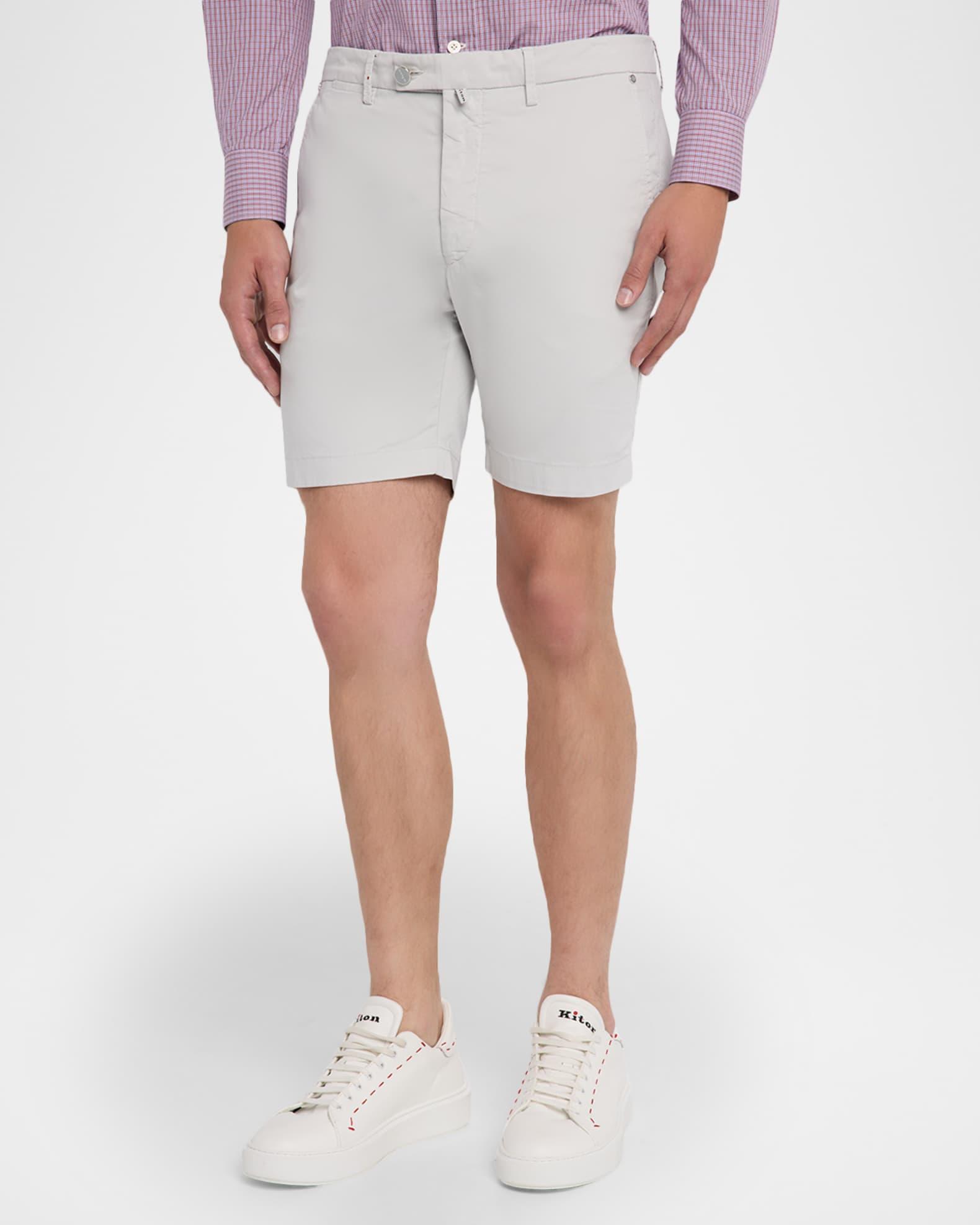 Men's Slim Flat-Front Shorts Product Image