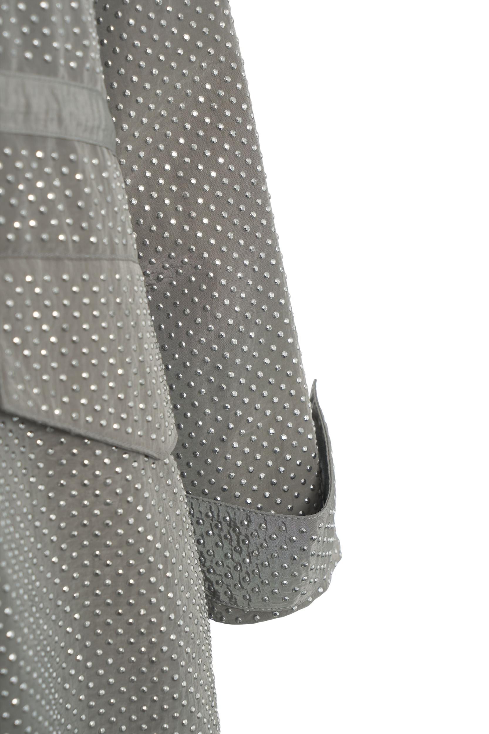 Parka with rhinestones Product Image