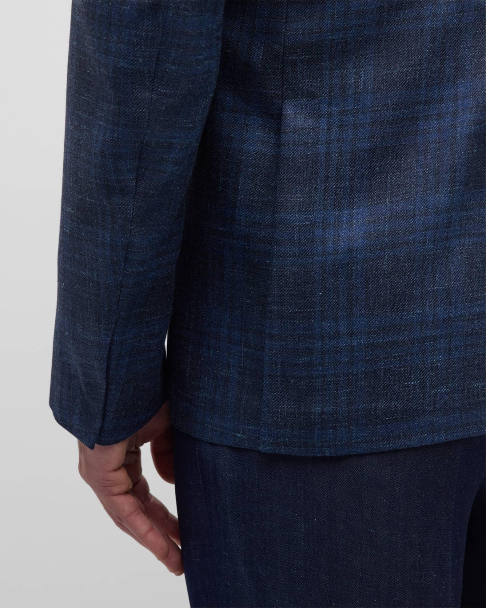 Men's Macro-Check Sport Coat Product Image