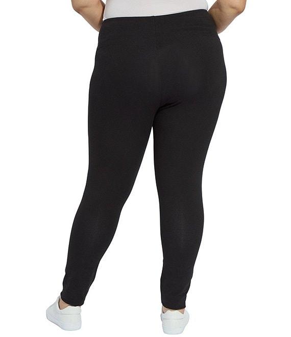 Lysse Plus Size Flattering Cotton Stretch Leggings Product Image