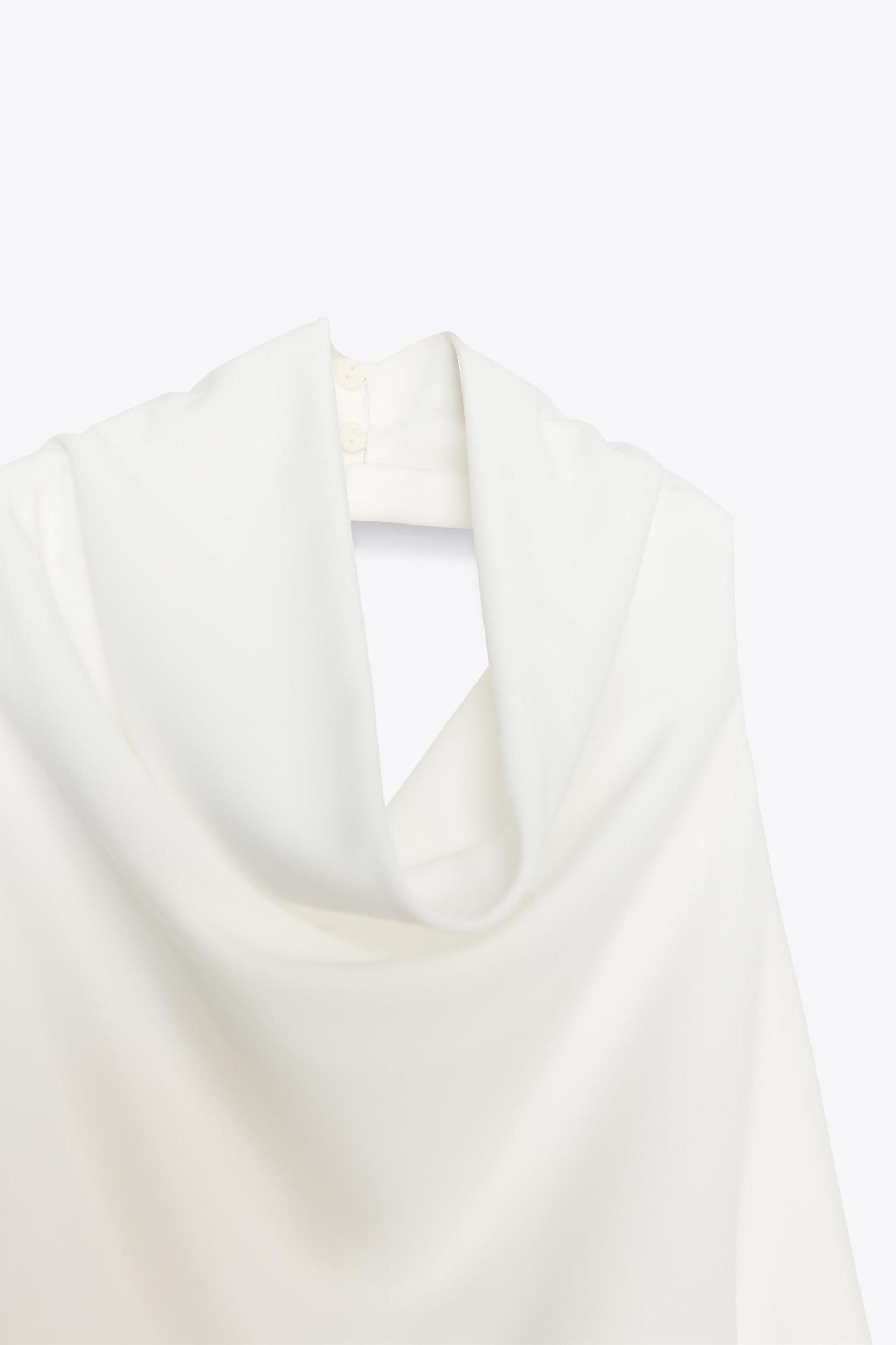 LONG OPEN BACK HALTER DRESS Product Image