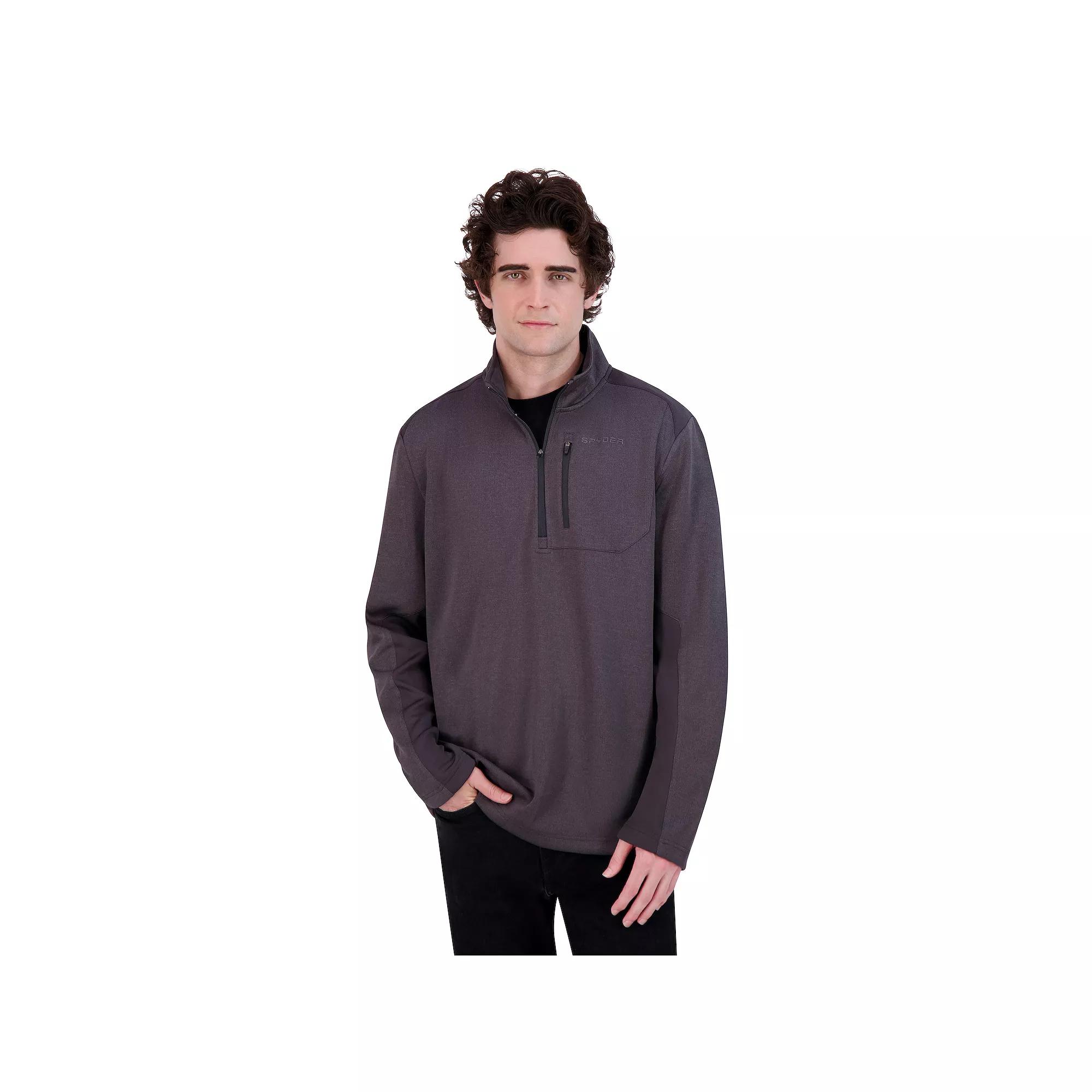 Mens Spyder 1/4-Zip Tech Knit Sweatshirt Product Image