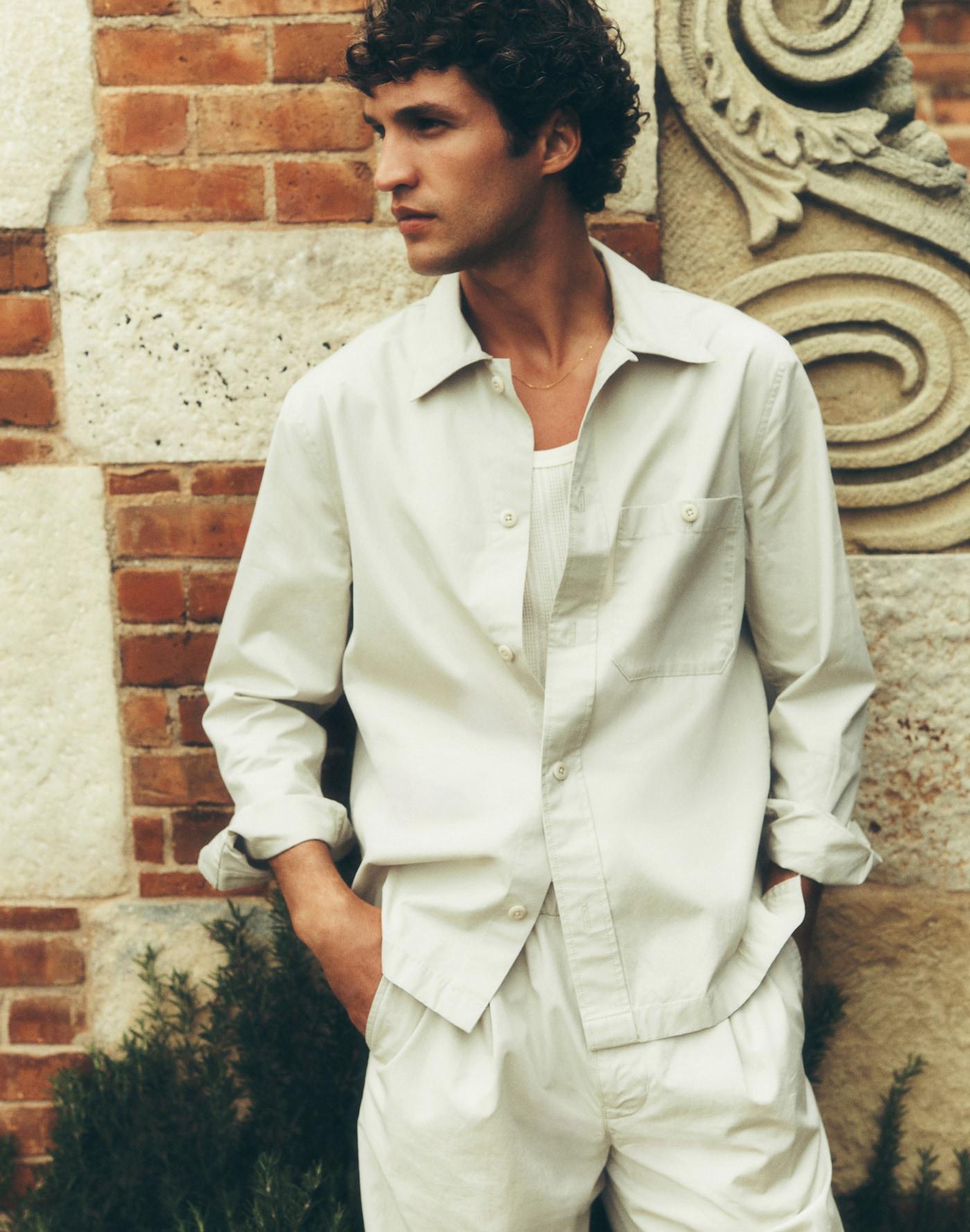 Cotton Poplin Overshirt Product Image