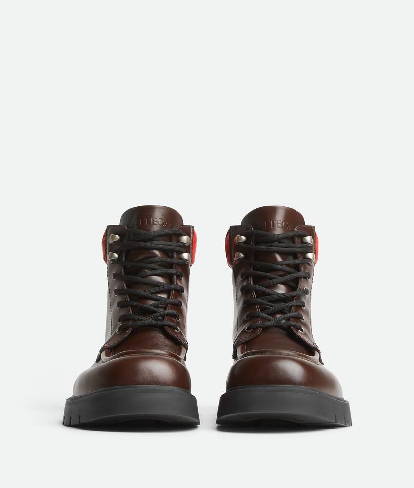 Men's Haddock Lace-Up Ankle Boot in Chocolate cherry/deep red Product Image