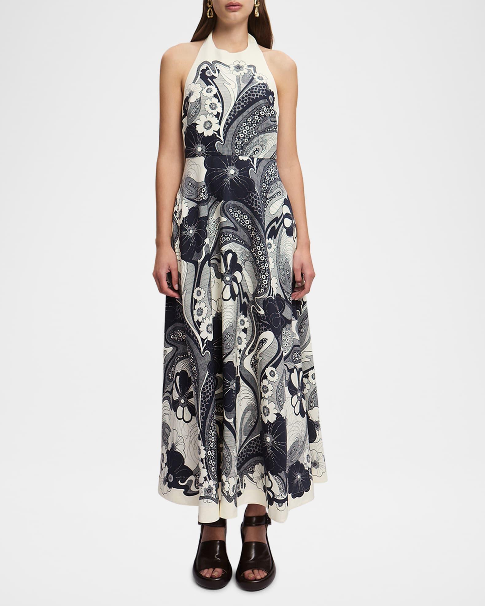 Mickey Halter Midi Dress Product Image