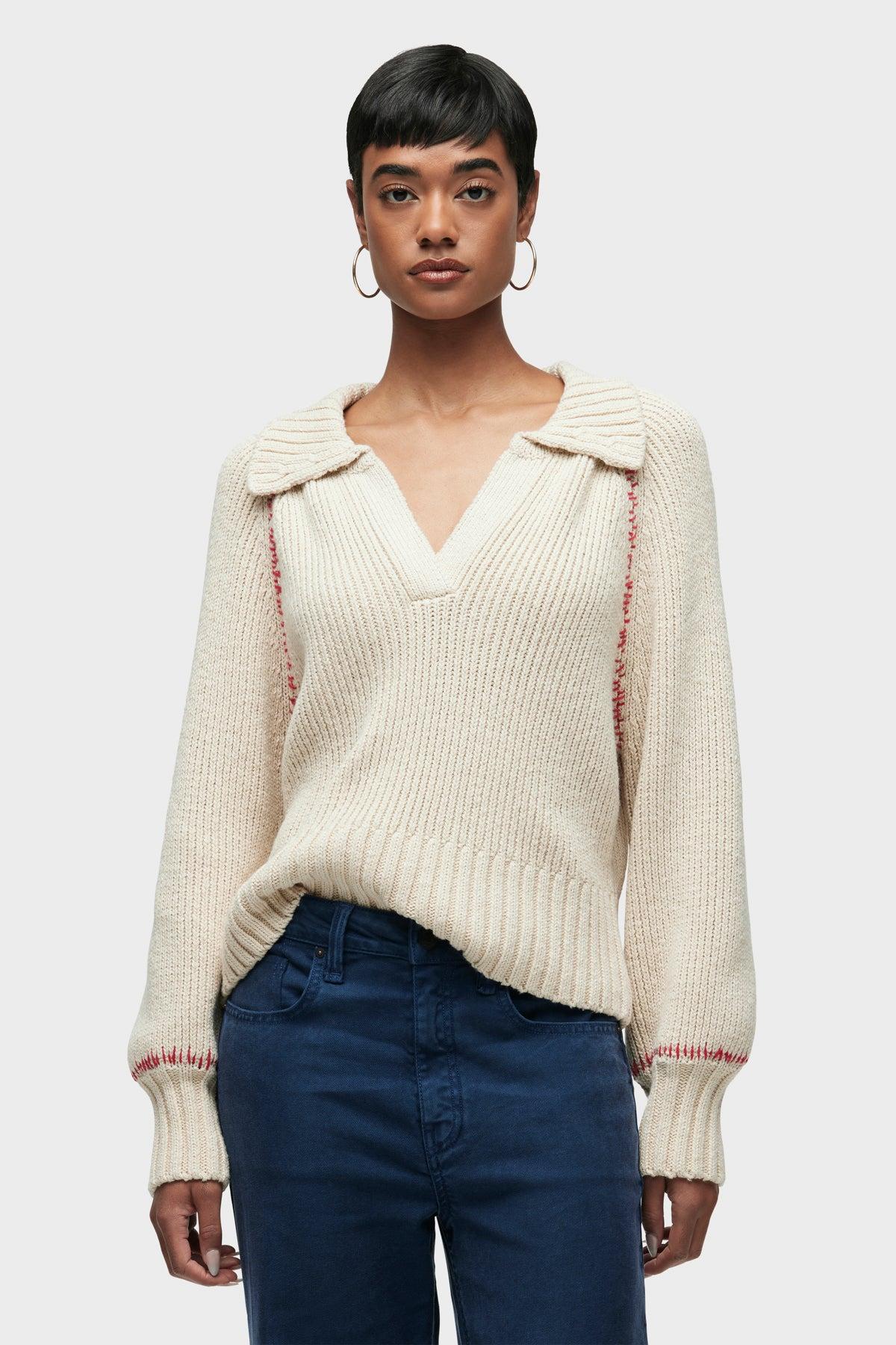 Collared Pullover Female Product Image