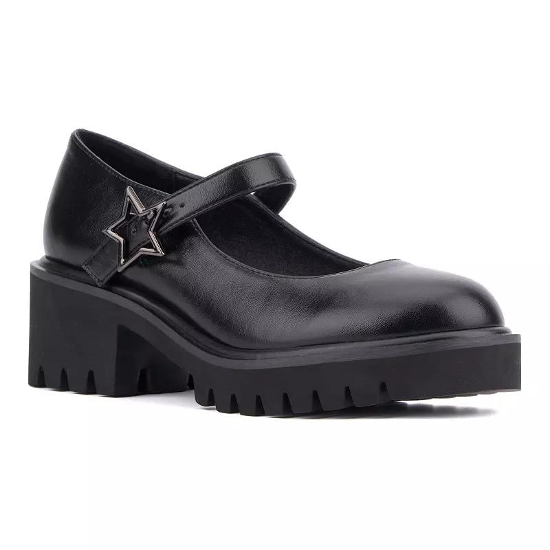 Olivia Miller North Node Women's Maryjane Platform Sandals,  Product Image