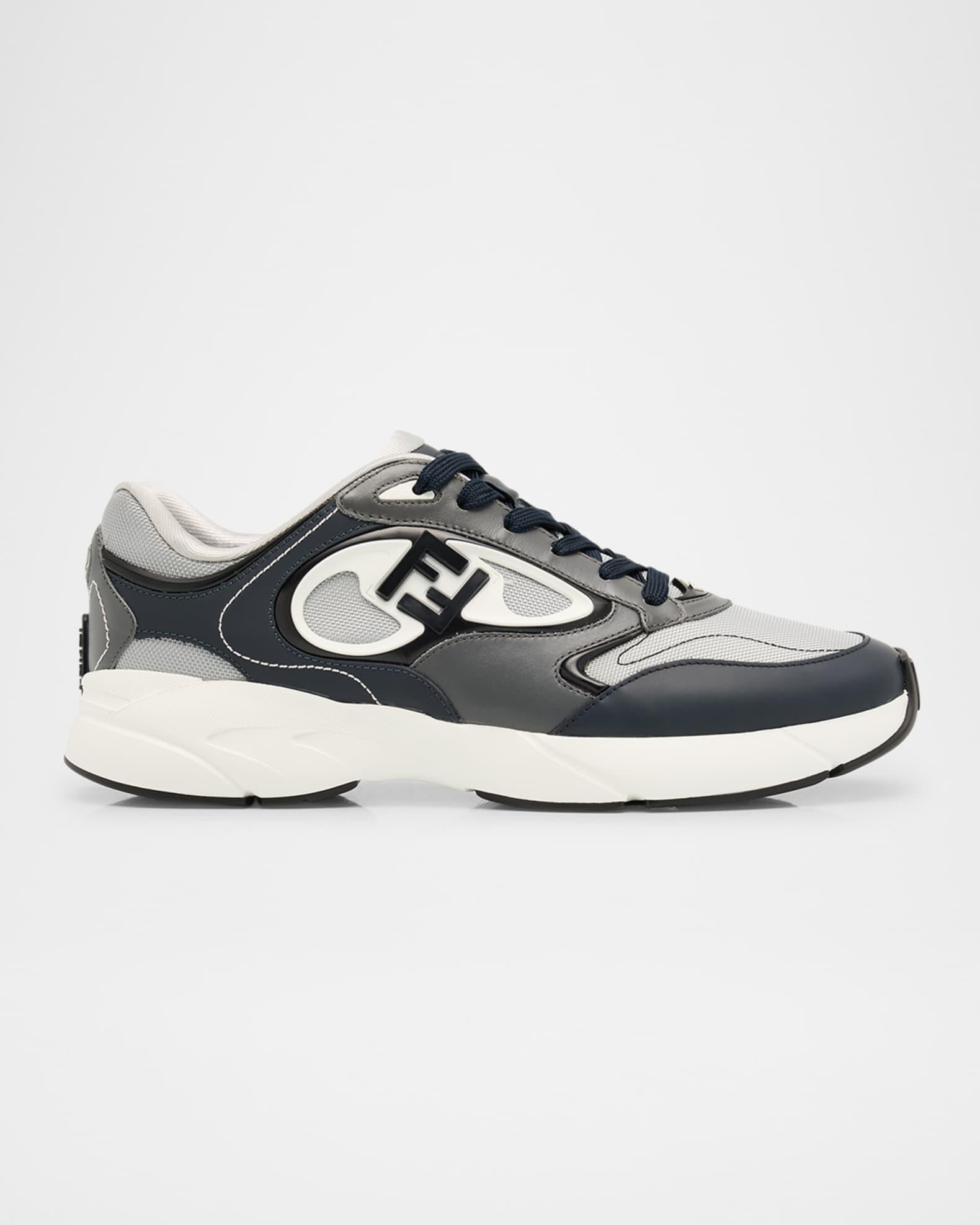 Men's Fendi Forward Mesh Low-Top Sneakers Product Image