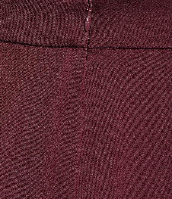 Marella Cadine Satin Straight Coordinating Midi Skirt Product Image