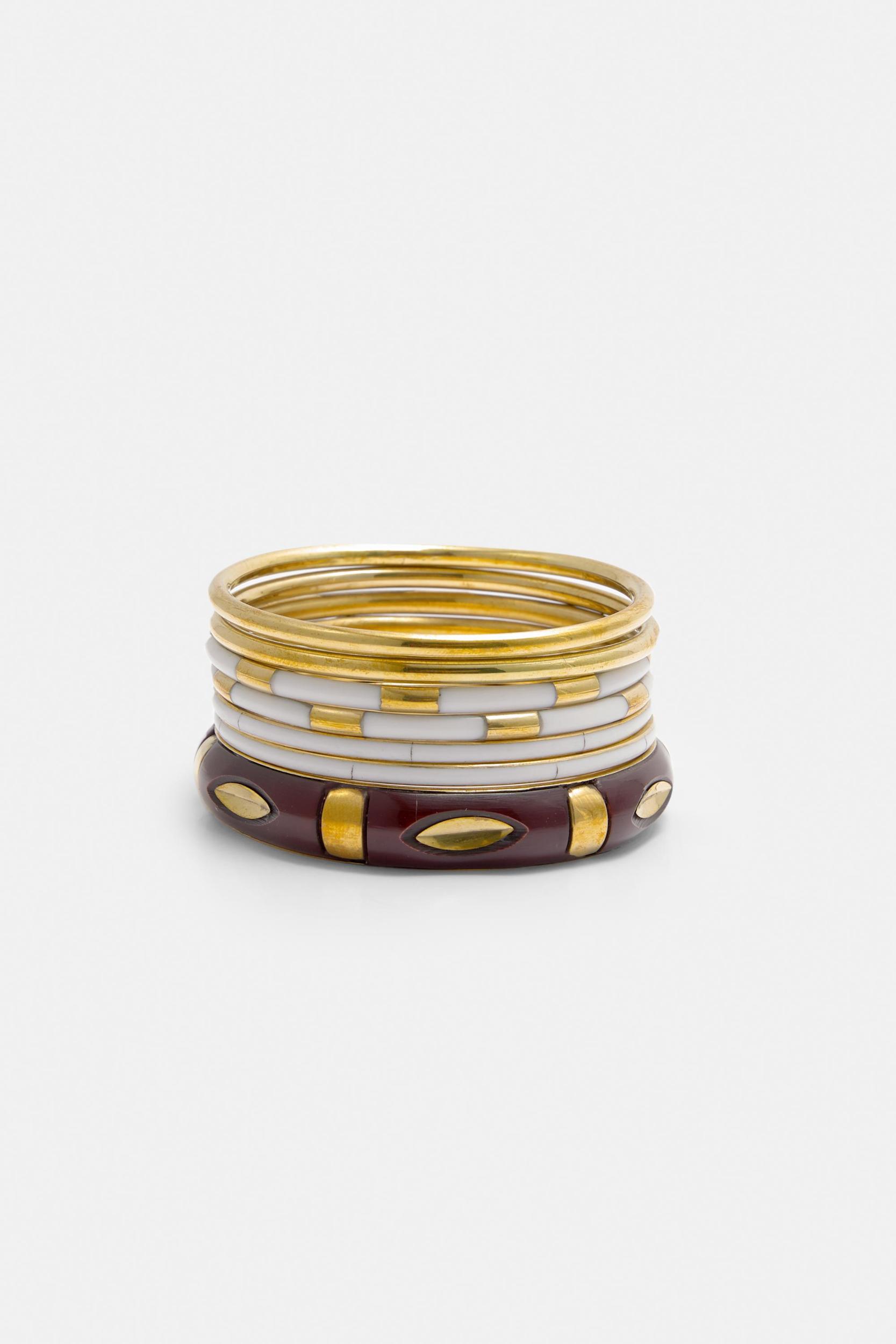 Pack of 7 enameled bracelets Product Image