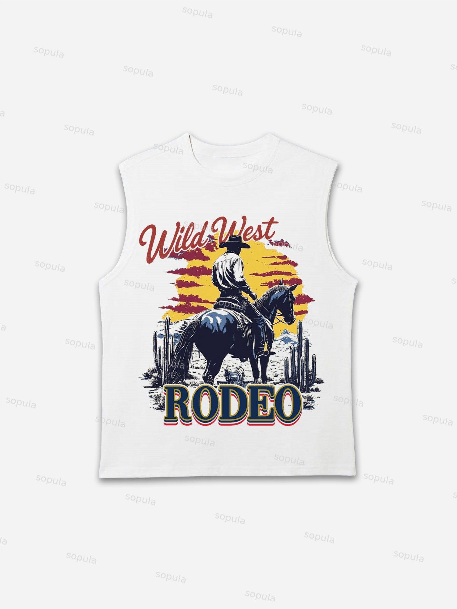 Coors Banquet Rodeo Classic Graphic Tank Top Product Image