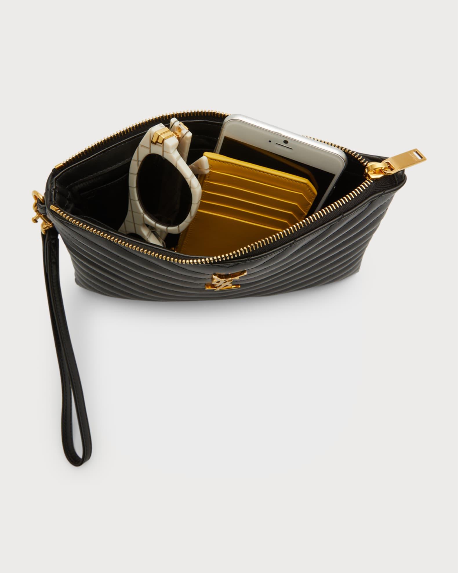 YSL Monogram Small Pouch in Smooth Leather Product Image