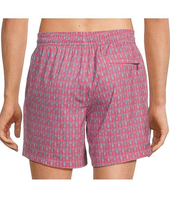 Caribbean Mini Palm Pineapple 6#double; Swim Trunks Product Image