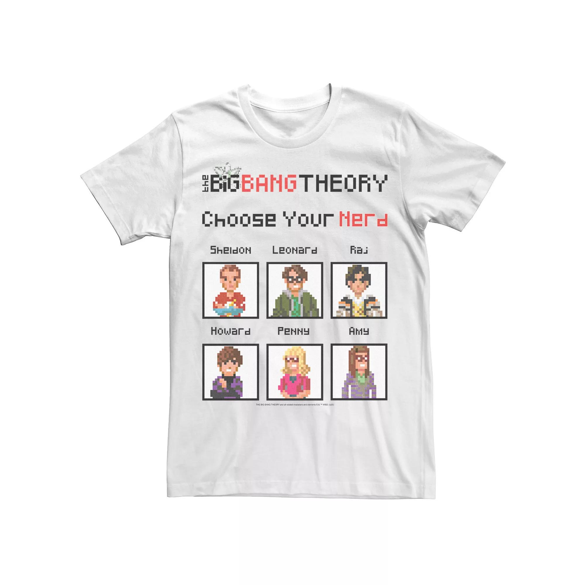 Men's Big Bang Theory Choose Your Nerd Game Tee,  Product Image