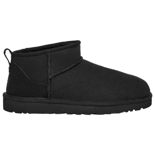 UGG Mens UGG Classic Ultra Mini - Mens Shoes Black/Black Product Image