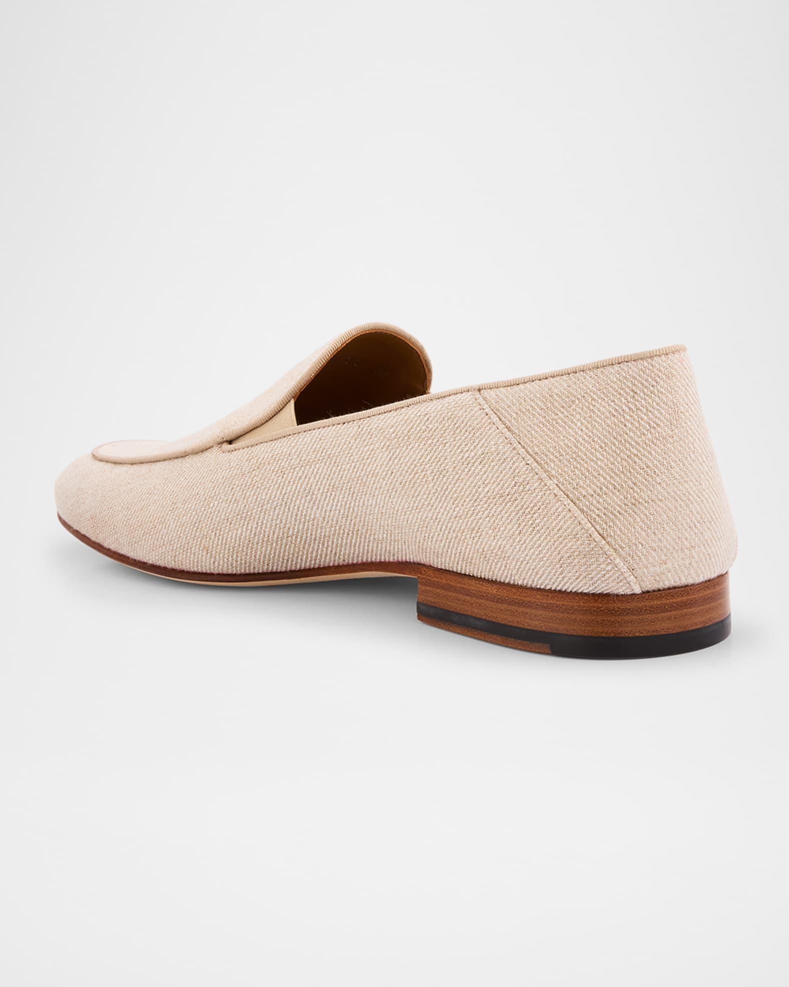 Men's Briggs Linen Venetian Loafers Product Image
