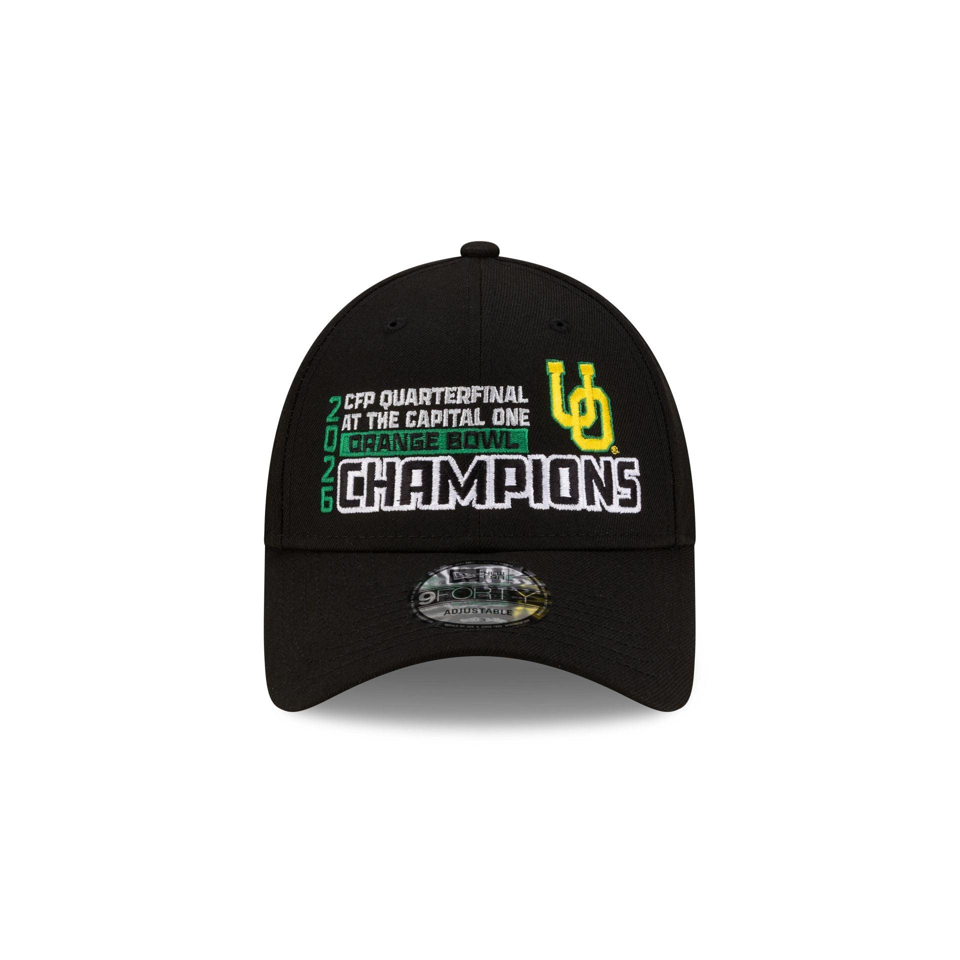 Oregon Ducks 2026 Orange Bowl Champions 9FORTY Adjustable Hat Male Product Image
