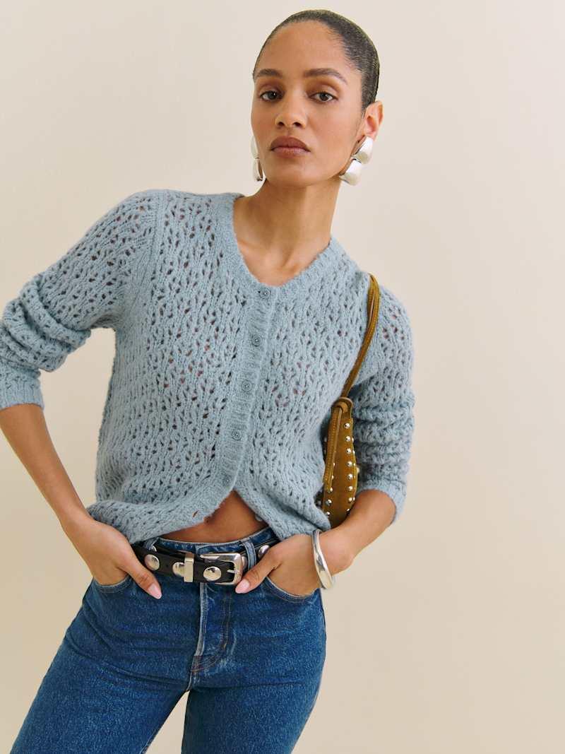 Clara Crew Cardigan Product Image