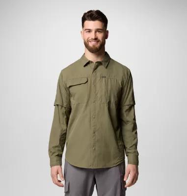 Columbia Mens Skien Valley Long Sleeve Shirt- Product Image