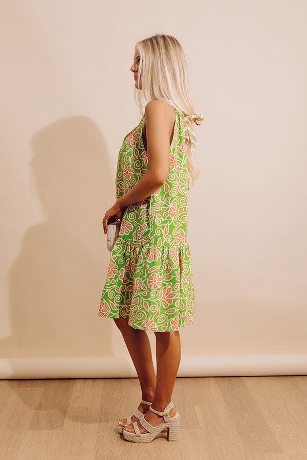 Aruba Cruise Linen-Blend Mini Dress Product Image